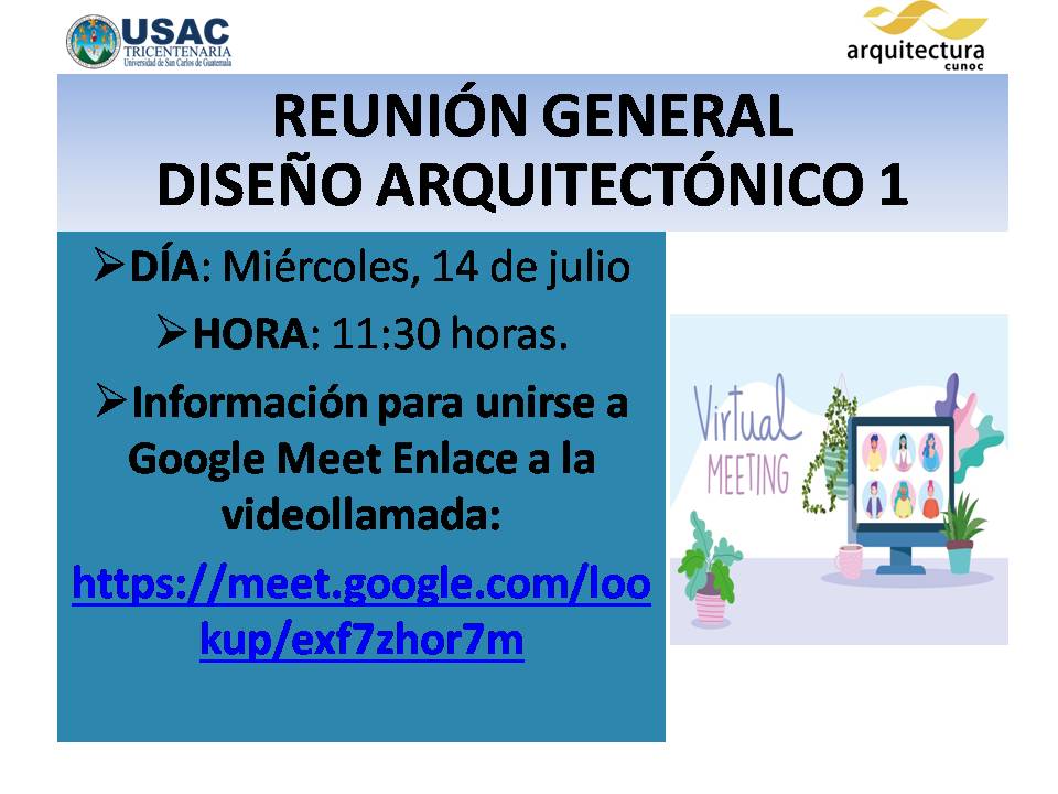 Reunión Diseño Arquitectónico 1